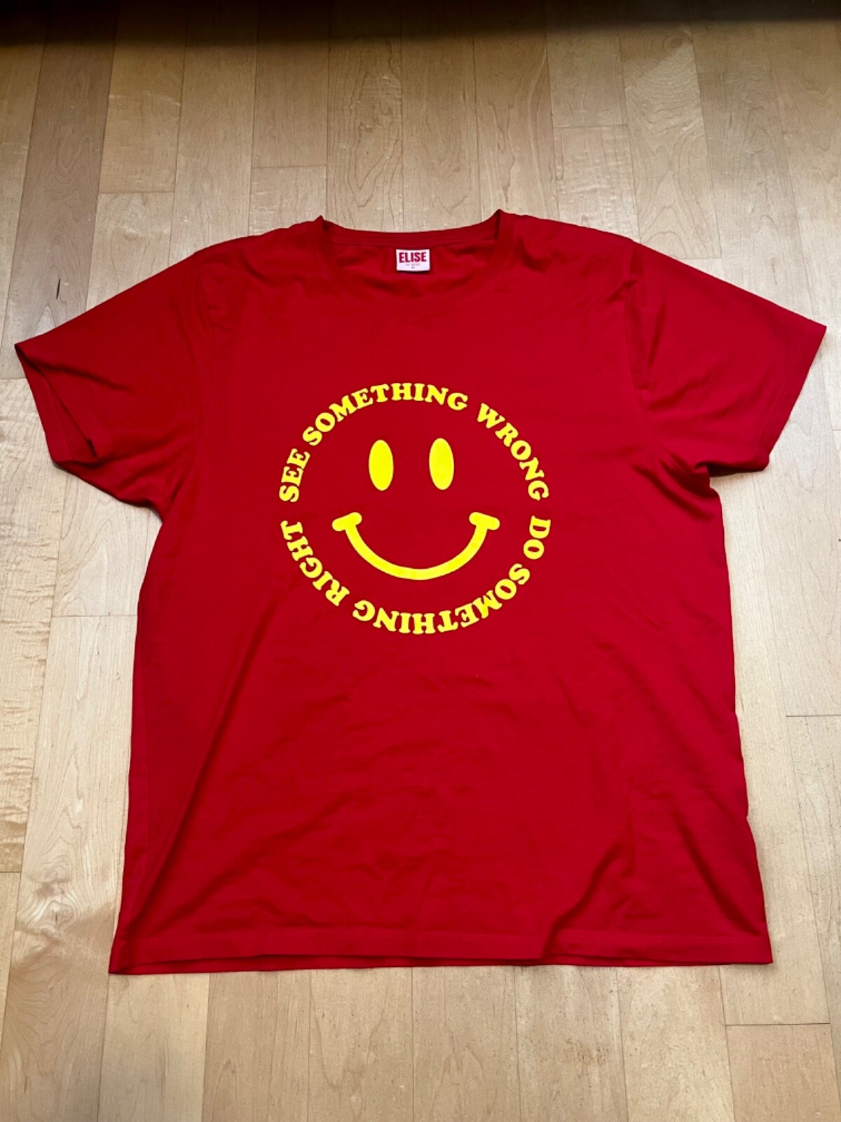 ELISE see something wrong do something right red … - image 1