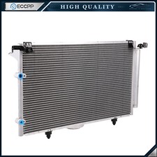 Aluminum Ac Condenser For 02-08 Toyota Camry Solara 2.3l L4 4-door Cu3052