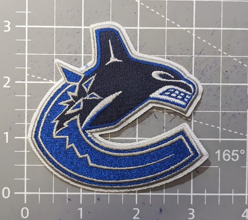 Vancouver Canucks Patch 3x3.25" NHL Hockey Sports Embroidered Iron On Patch - Picture 2 of 3