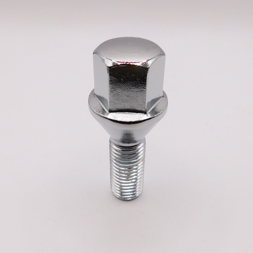 M12x1.5, 26mm Wheel Bolts (Silver) x 20 For BMW E12 E28 E34 E39 E60 E61 - Picture 3 of 5