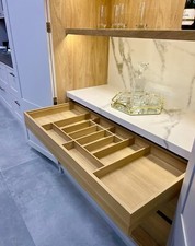 Solid Oak Dovetail Drawer 800 W x 100 H - ANY SIZE AVAILABLE in 2 WEEKS -
