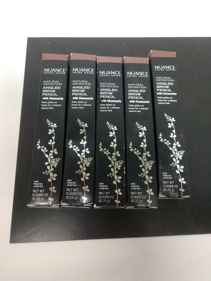 (5) SALMA HAYEK NUANCE ANGLED BROW PENCIL MEDIUM DARK 935 - Image 3 of 4
