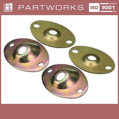 2x Halterung Nebelscheinwerfer für PORSCHE 911 G 2.7 3.0 turbo Spannplatte SET