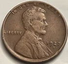1927-D Lincoln Wheat Cent — VF — Denver Mint  — BN363