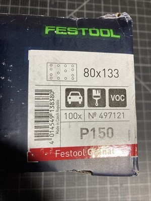 Festool Granat Schleifstreifen 100 Stk STF 80x133 P150