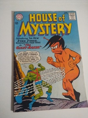 HOUSE OF MYSTERY #143 Intro New J'onn J'onzz Manhunter from Mars