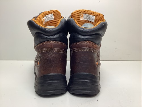 BOTAS HOMBRE TIMBERLAND PRO WORK PUNTERA DE ACERO MARRÓN OSCURO TALLA 10.5 EW - Imagen 4 de 11