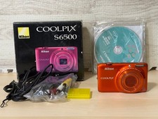 Operation confirmed Nikon COOLPIX S6500 Orange Digital Camera