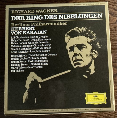Richard Wagner: Der Ring Des Nibelungen: Herbert von Karajan: DG 15 CD Box Set