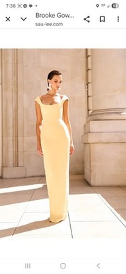 Yellow Brooke Goen By Sau Lee