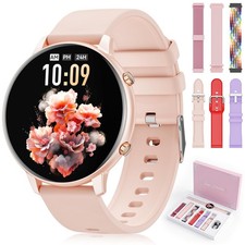 Smartwatch Donna con 7 Cinturini & Confezione Regalo, Orologio Smartwatch