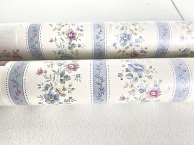 2 Rolls Wallpaper Andover Wallcoverings Floral