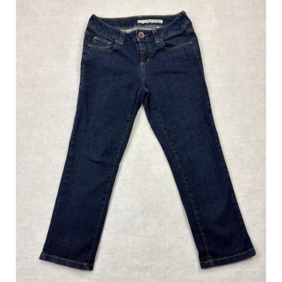 DKNY Soho Jeans Womens 6P Dark Wash Stretch Denim Blue Classic 5 Pocket