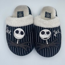 Disney The Nightmare Before Christmas Slippers Men's Size 7/8 Jack Skellington