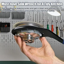 Universal Sink Drain Wrench for Loosen Tighten Strainer Locking Nut Fits All ...