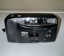 Nikon One Touch 300 AF Point and Shoot 35mm Film Camera Untested