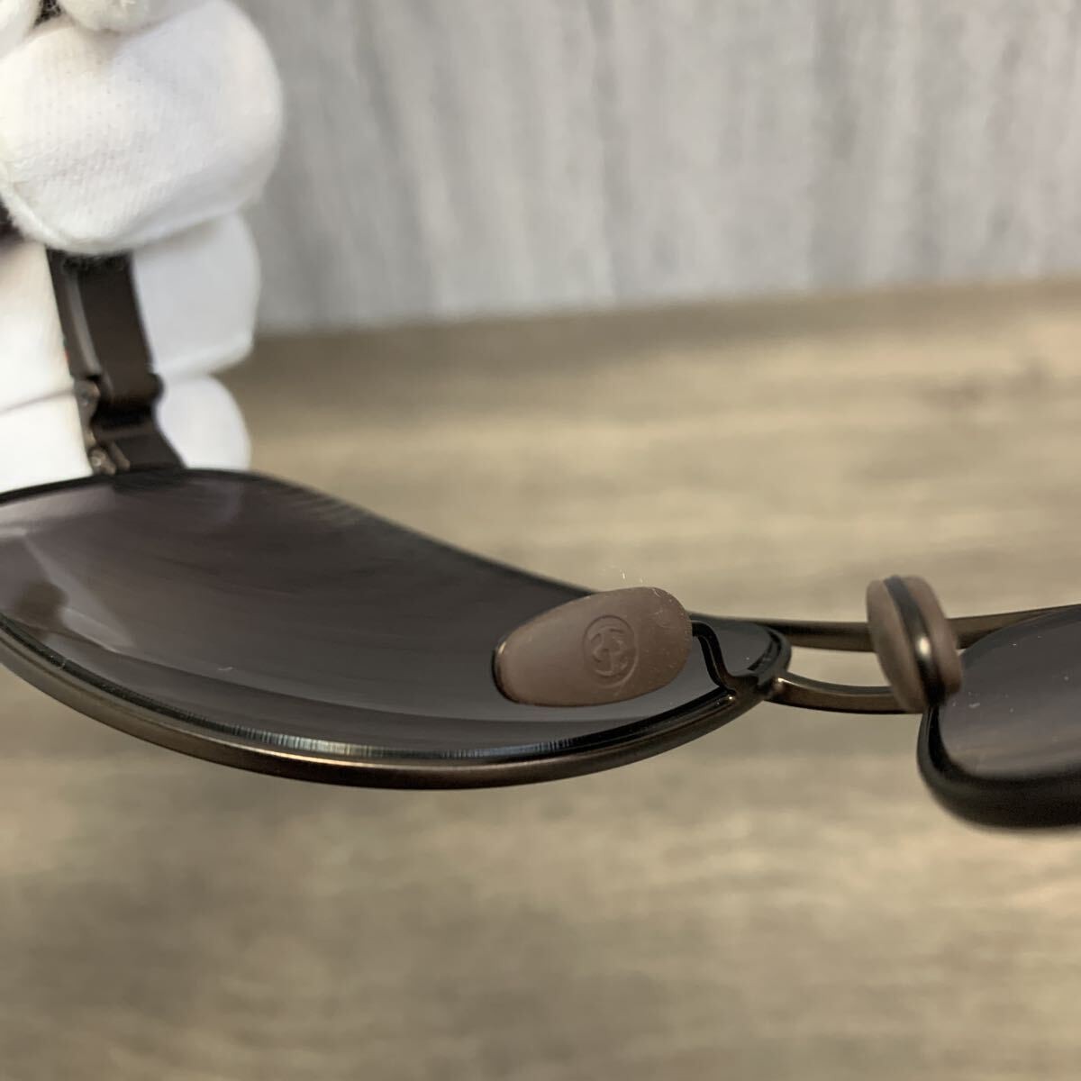 y120808m GUCCI Sherry Line GG2229 F S Sunglasses Plastic Black Mens thumbnail 10