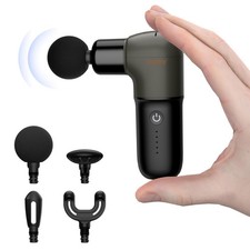 HEYCHY Super Mini Massage Gun, Deep Tissues Percussion Muscle Massager, Black
