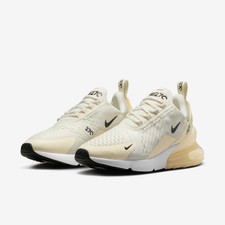 Nike Air Max 270 AH6789-124 Tenis Para Mujer Vela Negro Con Cordones Estilo de Vida Zapatos