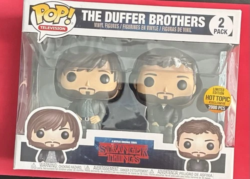 Funko PopStranger Things - The Duffer Brothers -Hot Topic. Free Ship/Hardstack