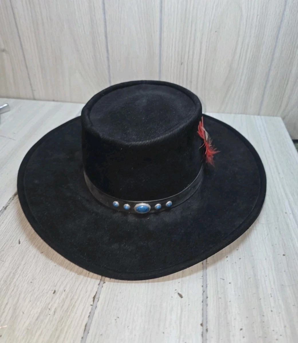 Bailey 4Xビーバーフェルト テンガロンハット ガラガラ蛇のバンド付 Bailey 4X Burgundy Fur Felt Cowboy Hat | eBay