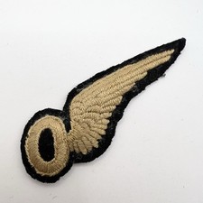 Genuine WW2 RAF Royal Air Force Observers Wing Brevet Badge Padded