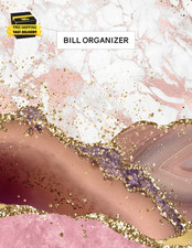 Bill Organizer: Large Print Monthly Bills Payment Tracker Journal Easy to Track
