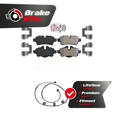Rear Ceramic Disc Brake Pads And Wear Sensors Kit For 2011-2015 Mini Cooper 1.6L
