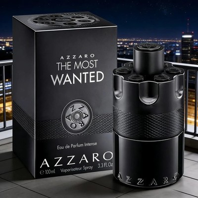 Azzaro The Most Wanted by Azzaro, 3.3 oz EDP Intense Spray Men NEW