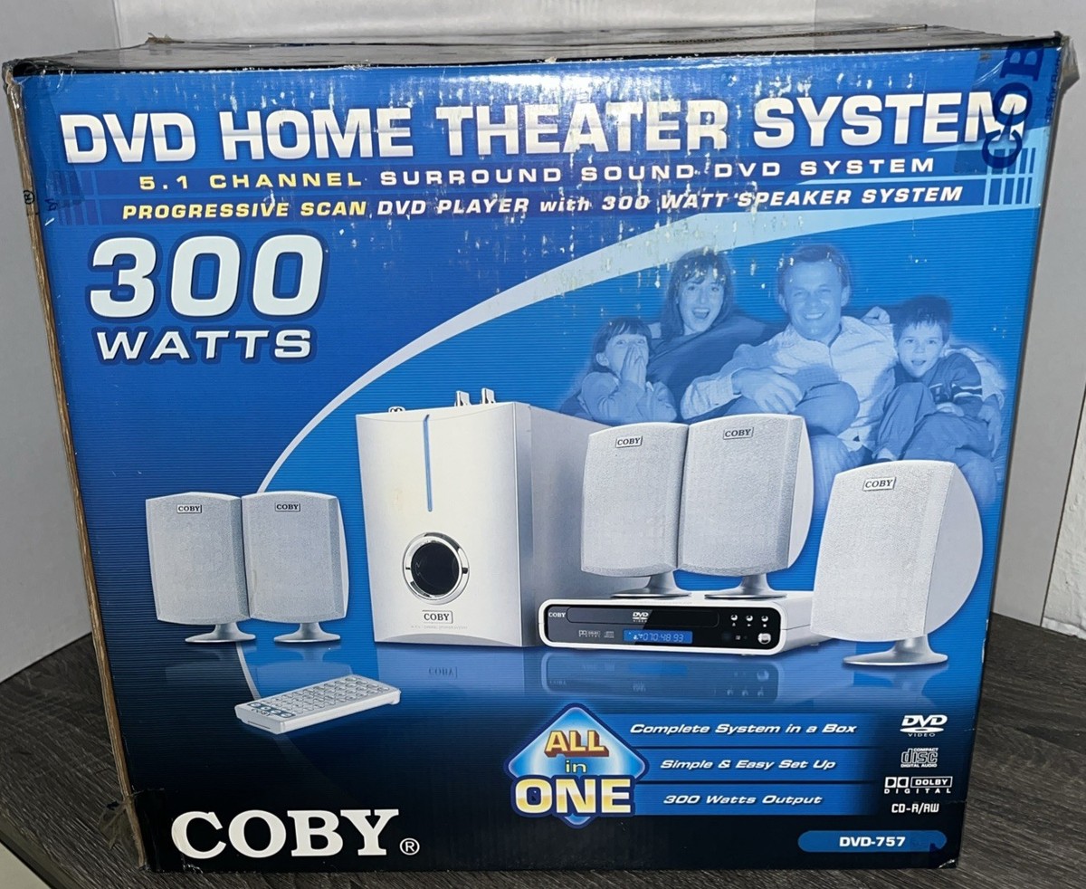 第五列 1976～2010 音源+映像 3CD+1DVD BOX Coby 5.1 Channel Complete DVD Home Theater (DVD-757) 300 Watt