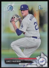 2017 Bowman Draft Chrome Refractor #BDC-169 James Marinan