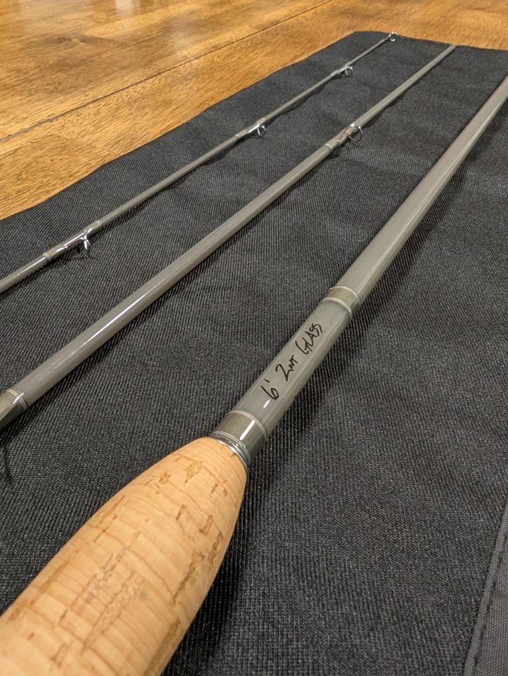 Barra de mosca de fibra de vidrio de 6' 2wt Foto 4 de 4