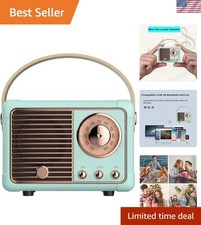 Mini Retro Bluetooth Speaker - Stylish Audio for Outdoor Parties and Home Decor