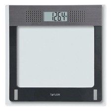TAYLOR PRECISION PRODUCTS Talking Digital 440-lb Capacity Bathroom Scale