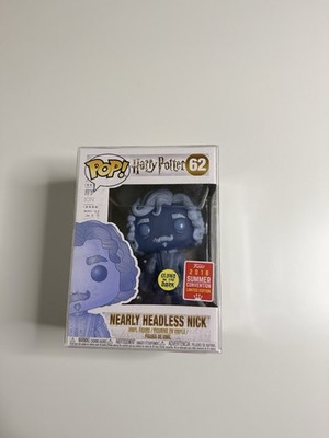 Funko Pop Harry Potter Nearly Headless Nick #62 GITD 2018 Summer Convention