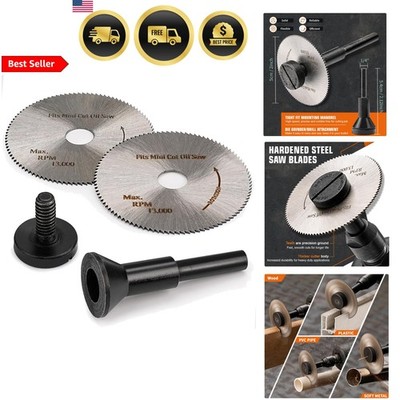 2 Inch Cut Off Wheel with Mandrel 100T Steel Disc for Wood Plastic Metal