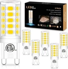 G9 Led Bulb 4W(40W Halogen Equivalent), Natural Daylight White 4000K, G9 Bipin B