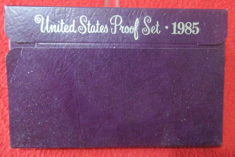 1985-S US Mint 5 Coin Proof Set. Ultra Cameos.  OGP                     #MF-3880