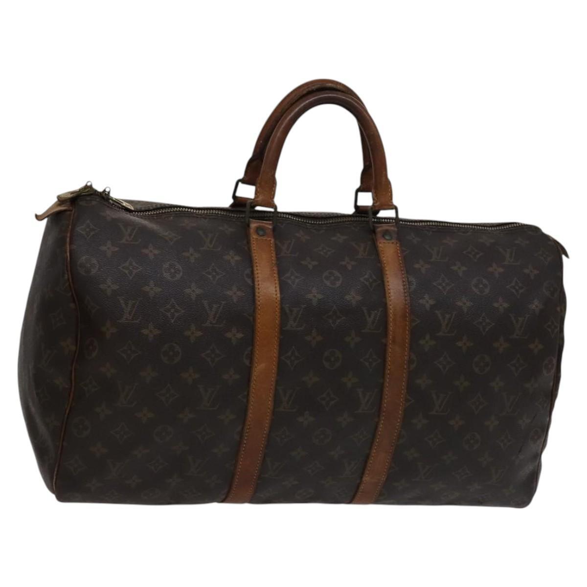 【希少】 LOUIS VUITTON LV Monogram Keepall 50 ボストンバッグ LOUIS VUITTON Monogram Keepall 50 Boston Bag M41426 LV Auth