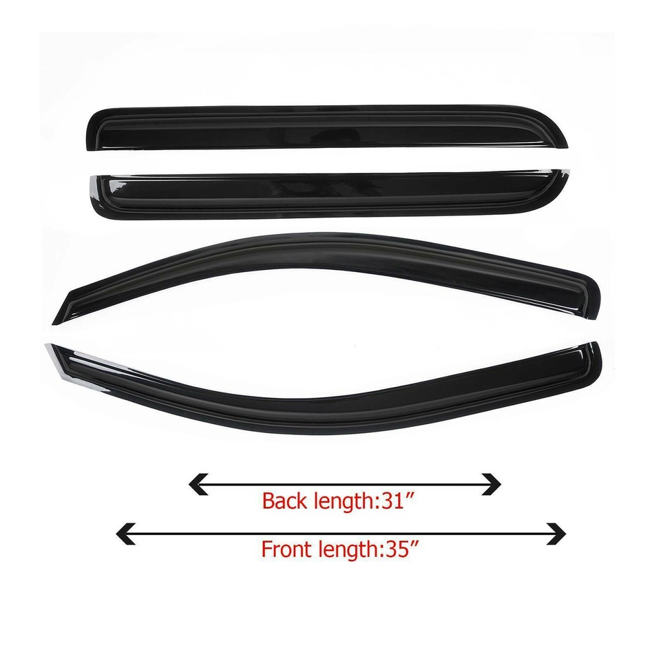 2011 GMC Sierra 1500 Vent Visors | Husky Liners