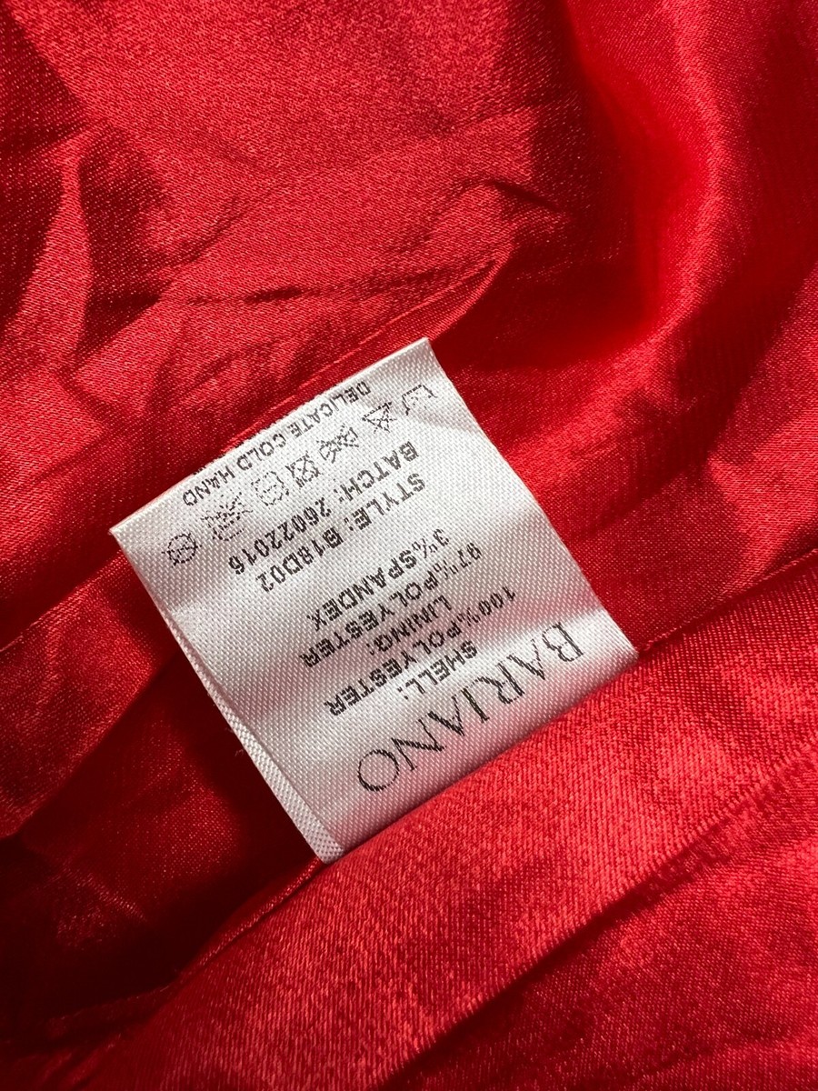 Bariano Australia red maxi lace dress AUS18, UK18, US14, EUR46, XXL