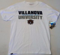 Villanova Wildcats Jansport Short Sleeve Logo T Shirt Men's L Xl White Villanova Wildcats Jansport Short Sleeve Logo T Shirt Men's L Xl White