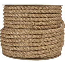 NEW Do it Best 5/8 In. x 120 Ft. Tan Manila Fiber Rope 39056III SIM Supply Inc.