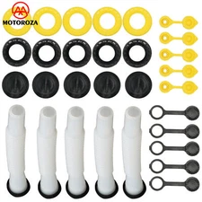 5 PC Replacement Gas Can Spout for Blitz, Midwest ,Scepter, Briggs&Stratton