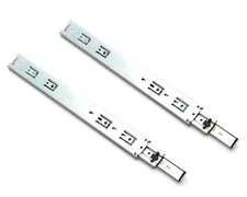 50 Pairs Of Drawer Slides 300mm ZP Double Extension To Fit 45mm Groove Onestop