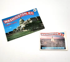 Souvenir Album Scenic Washington DC Photo Postcard Color Prints Books Miniature
