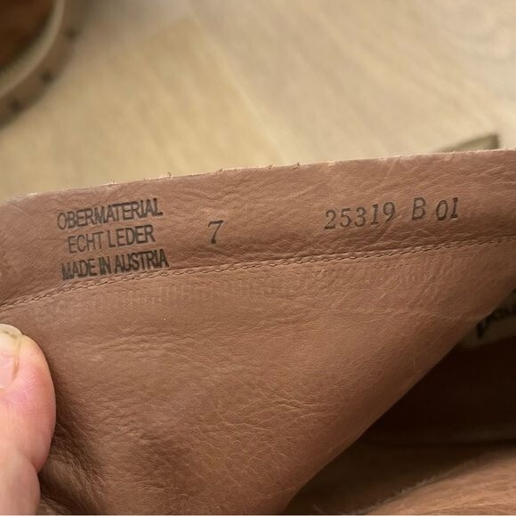 SAOLA NUOVO Paul Green Sloane Lug Sole Stivaletto Toffee Morbido Scamosciato Marrone Taglia 7 9 5