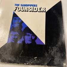 The Sandpipers- Foursider SP-3525 1973 Vinyl 12'' Vintage