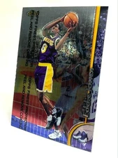 Eddie Jones #7 w/Protector Topps Finest Los Angeles Lakers FAST SHIPPING! 1998