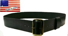 BELT LEATHER 100 COWHIDE SANTA CLAUS / PIRATE BELT